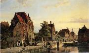 unknow artist European city landscape, street landsacpe, construction, frontstore, building and architecture. 142 USA oil painting reproduction